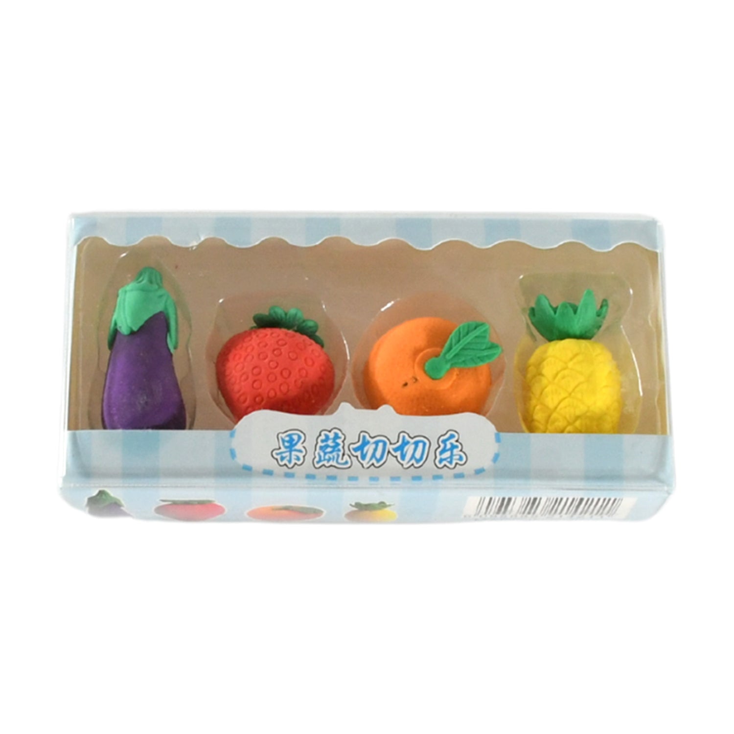 8760 Mini Cute Vegetables and Fruits Erasers or Pencil Rubbers for Kids, 1 Set Fancy & Stylish Colorful Erasers for Children, Eraser Set for Return Gift, Birthday Party, School Prize, 3D Erasers (4 pc Set) 8760 Mini Cute Vegetables and Fruits Erasers or Pencil Rubbers for Kids, 1 Set Fancy & Stylish Colorful Erasers for Children, Eraser Set for Return Gift, Birthday Party, School Prize, 3D Erasers (4 pc Set)